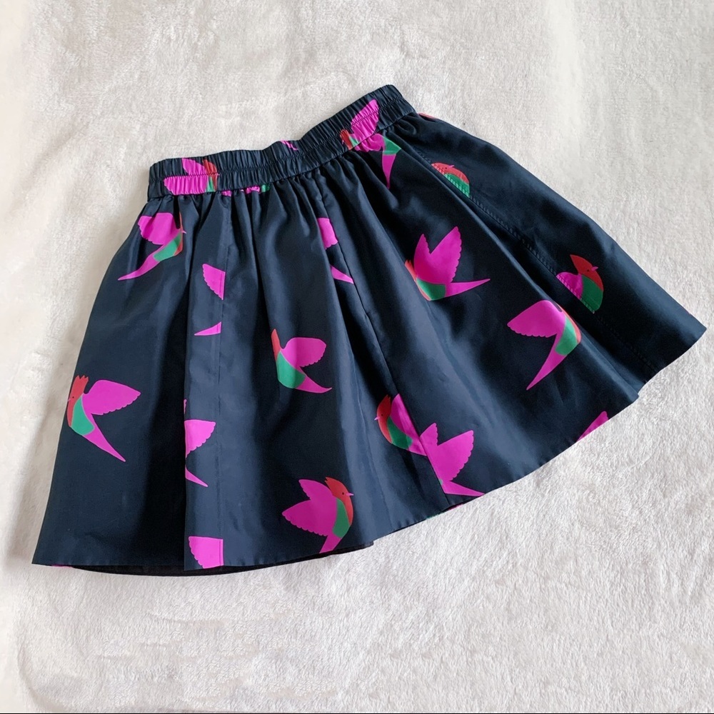 NWT Marc by Marc Jacobs Runway Bird Print Skirt